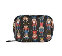 Borsa a forma di soldato schiaccianoci con scomparti staccabili, pratica borsa per medicine e pillole