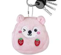Borsa a fragola - Adorabile borsetta a forma di fragola, elegante borsa a tracolla | Portamonete per bambini con criceto, portamonete per animali, piccola borsa a tracolla alla fragola per donna, bors