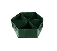 Borsa a griglia esagonale in PE per giardinaggio urbano con scomparti segregati per ridurre la concorrenza delle radici e migliorare la consistenza della resa