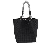 Borsa a maglia cava fuori borsa da lavoro portatile grande capacità borsa per pendolari Tote Square Bag, A1, 22.0*15.0*3.0