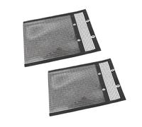 Borsa a maglie senza scrupoli da 2 pezzi, borse per griglia a maglie riutilizzabili per barbecue a carbone esterno interno