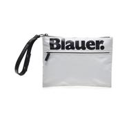 Blauer Borsa A Mano Coney Pochette Donna Poliestere Bianco Ottico Uni