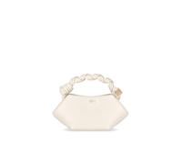 BORSA A MANO BOU MINI EGRET WHITE GANNI One Size