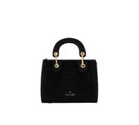 Braccialini Beth Strass Borsa a mano dalle medie dimensioni che unisce eleganza e luminosità in una silhouette capiente e sofisticata. Realizzata in un morbido materiale effetto suede dalla mano