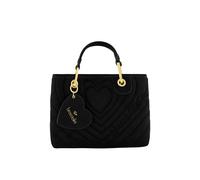 Braccialini Beth Matelassé Borsa a mano di medie dimensioni in materiale effetto suede dal finish morbido e vellutato. L’iconica lavorazione a cuori concentrici trapuntati dona profondità e carattere