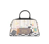 BORSA A MANO BRACCIALINI LT291 ALLROUND RETRO Bauletto in similpelle con dopp...