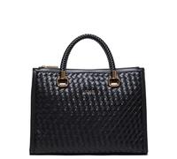 Borsa a Mano c/Intreccio e Doppia Zip Manhattan Liu Jo NERO 22222, T.U.