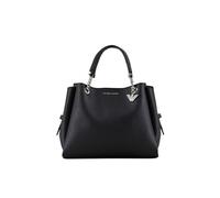 Borsa a mano con charm aquila 81386 NERO/NERO