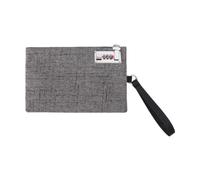 Borsa a mano con lucchetto, multifunzione, porta soldi, per passaporto,