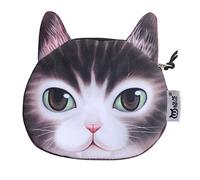 Borsa a mano da donna, alla moda, moneta, portamonete, con motivo animale, per figlia, portafogli da donna, grande e molti cellulari, m, taglia unica