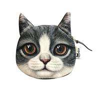 Borsa a mano da donna, alla moda, moneta, portamonete, con motivo animale, per figlia, portafogli da donna, grande e molti cellulari, l, taglia unica