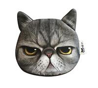 Borsa a mano da donna, alla moda, moneta, portamonete, con motivo animale, per figlia, portafogli da donna, grande e molti cellulari, h, taglia unica