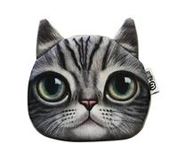 Borsa a mano da donna, alla moda, moneta, portamonete, con motivo animale, per figlia, portafogli da donna, grande e molti cellulari, f, taglia unica