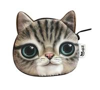 Borsa a mano da donna, alla moda, moneta, portamonete, con motivo animale, per figlia, portafogli da donna, grande e molti cellulari, g, taglia unica