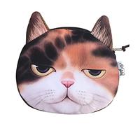 Borsa a mano da donna, alla moda, moneta, portamonete, con motivo animale, per figlia, portafogli da donna, grande e molti cellulari, p, taglia unica