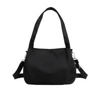 Borsa a mano da donna, multitasche, stile casual, a tracolla, grande capacità, regolabile, leggera e versatile, per shopping, escursionismo, palestra, ciclismo, Nero , Refer to description, Unisex