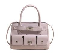 Borsa A Mano Da Donna, Taglia Media, Borsa A Tracolla Da Donna, Elegante Borsas A Tracolla in Similpelle, Borsas A Tracolla Alla Moda, Con Tracolla Rimovibile (Viola chiaro)