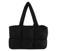 Borsa a mano da donna trapuntata di grande capacità Borsa a tracolla | Per fare shopping, viaggiare con l'ampio scomparto principale e uno stile casual versatile