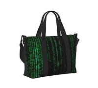 Borsa a mano da viaggio con stampa di Hacker Era per donne e uomini, leggera, pieghevole, per gite nel fine settimana, palestra, vacanze