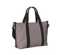 Borsa a mano da viaggio con stampa di torta di buon compleanno, per donne e uomini, pieghevole, per fine settimana, vacanze, viaggi, borse a tracolla