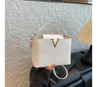 Borsa a mano di lusso per donna, borsa a spalla di marca, borsa a tracolla con motivo a onde e texture in pietra di alta qualità, borsa versatile di moda 2025 con grande capacità, borsa a tracolla sti