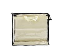 Borsa a mano elegante organizer salvaspazio utile traspirante trasparente