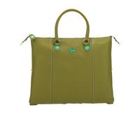 Gabs G3 Plus M Basic Borsa Zaino Trasformabile Hobo Shopper Tote Bauletto in Pelle Verde Prezzemolo