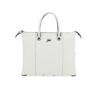 Borsa A Mano Gabs G3 Plus M Black Trasformabile Donna Pelle Bianco