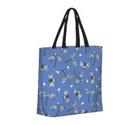 Borsa a mano grande da donna borsa a mano riutilizzabile con cerniera, borsa da spiaggia da donna, borsa per mamma, borsa per mamma, adatta per ospedale, spiaggia, viaggi,