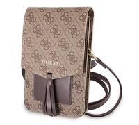 Borsa a mano Guess 4G marrone