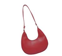 Borsa a mano in miniatura alla moda Texture Premium Opzione di colore multiplo senza soluzione di continuità Vari stili di abbigliamento Borsa a tracolla, Rosso, One Size