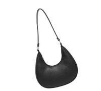 Borsa a mano in miniatura alla moda Texture Premium Opzione di colore multiplo senza soluzione di continuità Vari stili di abbigliamento Borsa a tracolla, Nero , One Size