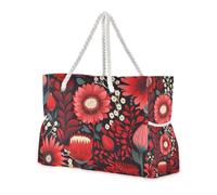 Borsa a mano lavabile a prova di sabbia con tasche laterali, grandi borse da spiaggia per viaggi, palestra, vacanze