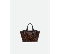 Gianni Chiarini - Borsa a mano Miss Marcella con stampa leopardata effetto cavallino - - Bags - Donna - Nero - ONE SIZE