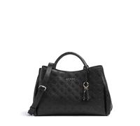 GUESS Phoebe Large Girlfriend Satchel Black Logo