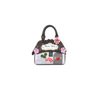 Braccialini Borsa a mano Donna Shape Flower Shop in pelle con tracolla rimovibile