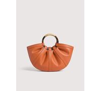 COCCINELLE borsetta Shell Handbag Smooth Leather Crab