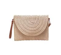 Borsa a mano Singola Spalla Crossbody di Carta Dibattito Borsa Casual Tessuto Borsa da donna Deluxe Messenger Bag of Holding 17, bianco, Etichettalia unica