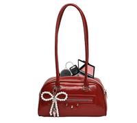 Borsa a mano sotto le braccia carina - elegante borsa a tracolla da donna, borsa a tracolla elegante sotto le braccia, borsa a tracolla con fiocco, tasca alla moda, piccola borsa a tracolla per uso