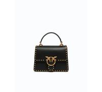Borsa a mano Top Handle Mini Light Studs in pelle Pinko