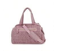 Borsa a mano trapuntata con nodo, borsa da mamma, borsa a spalla con ampia capacità, impermeabile e termica Geometrico,Colore unicoABS