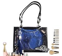 Borsa a Mano Vintage Donna,Borsa a Spalla Casual Moda | Borsa Tote Estetica per Viaggi, Vacanze, Shopping e Attività Quotidiane