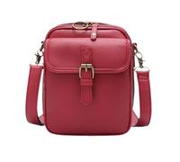Borsa a messaggeri | Borsa telefonica portatile | a tracolla incrociata | casual con spalla regolabile con spalla | Tasto per telefono in pelle per uomini, donne, viaggi, esterno, uso int