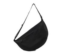 Borsa a mezzaluna piccola borsa a tracolla con mezza luna multi tasca imbracature Hoboes Borse Slouchy Dumpling Borse multitasche Crossbody per le donne Slouchy Dumpling, Nero , One Size