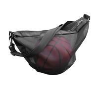 Borsa a Palla Singola in Maglia Borsa Sportiva a Tracolla in Maglia Borsa di Immagazzinaggio per Palline in Rete Traspirante Borsa di Trasporto a Tracolla Borsa di Immagazzinaggio Palline