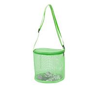 Borsa a rete colorata per collezione di giocattoli da spiaggia sabbia all'aperto per giocare giocattolo bagno borsa a tracolla per bambini ragazze accessori da spiaggia borse da spiaggia impermeabile