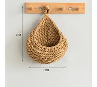 Borsa a Rete Eco Friendly per Stoccaggio Artigianale in Corda di Cotone e Canapa