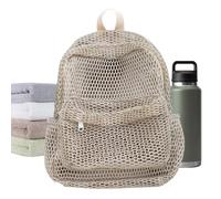 Borsa A Rete Multiuso | Design Traforato Con Ampia Capacità Facile Da Trasportare | Zaino A Rete Rafforzato | Per Adolescenti E Adulti Per Viaggi All'aria Aperta Scuola Il Libero Shopping Nuoto