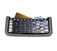 Borsa a rete per auto, organizer per cellulare, porta carte di credito, per snack, cibo, camion, SUV, furgone, barca, sedile posteriore, interni, campeggio, viaggio