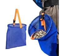 Borsa a Rete per Conchiglie Cestello Manuale Regolabile e Robusto per | Borsa da Pesca in Mare Raccolta Cattura Molluschi Snorkeling Pesca Foraggiamento Caccia Outdoor Immersioni